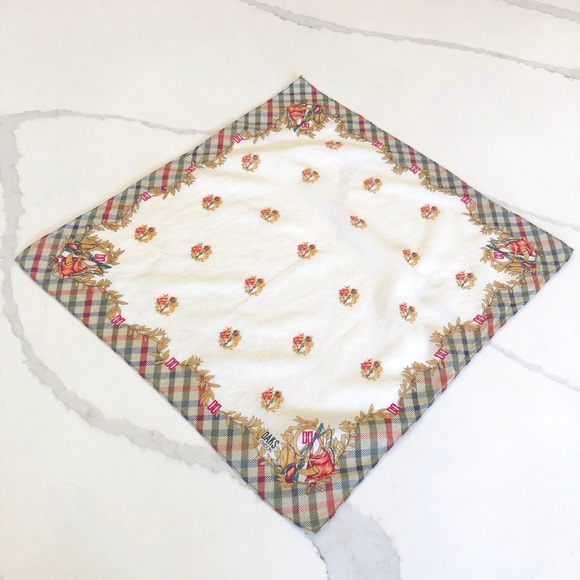 DAKS LONDON Handkerchief / Small Scarf - Picture 1 of 10